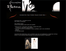 Tablet Screenshot of haarstyliste-petra.nl